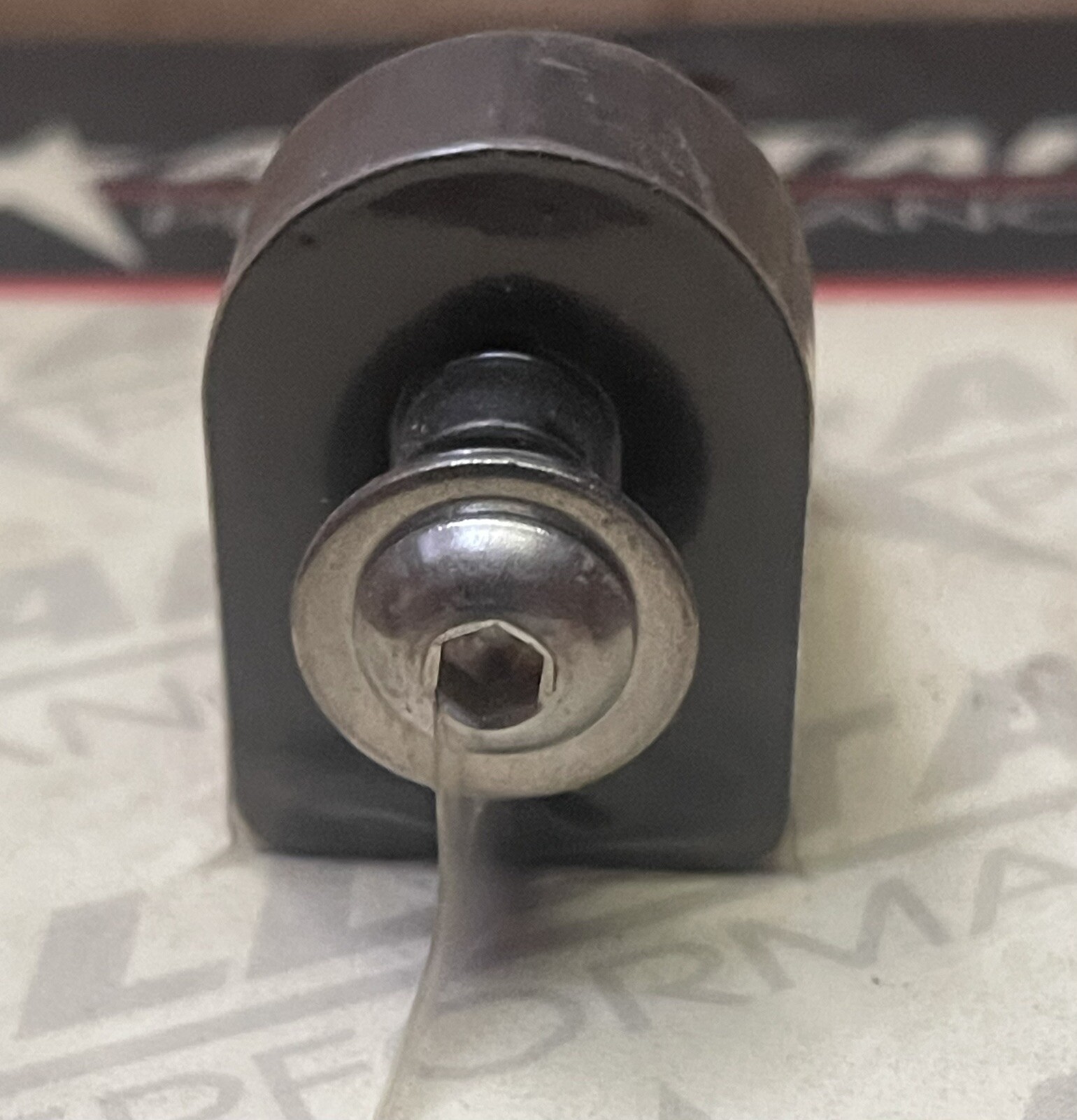 ALLSTAR PERFORMANCE ALL54265 LOKAR THROTTLE CABLE END BRACKET BLACK