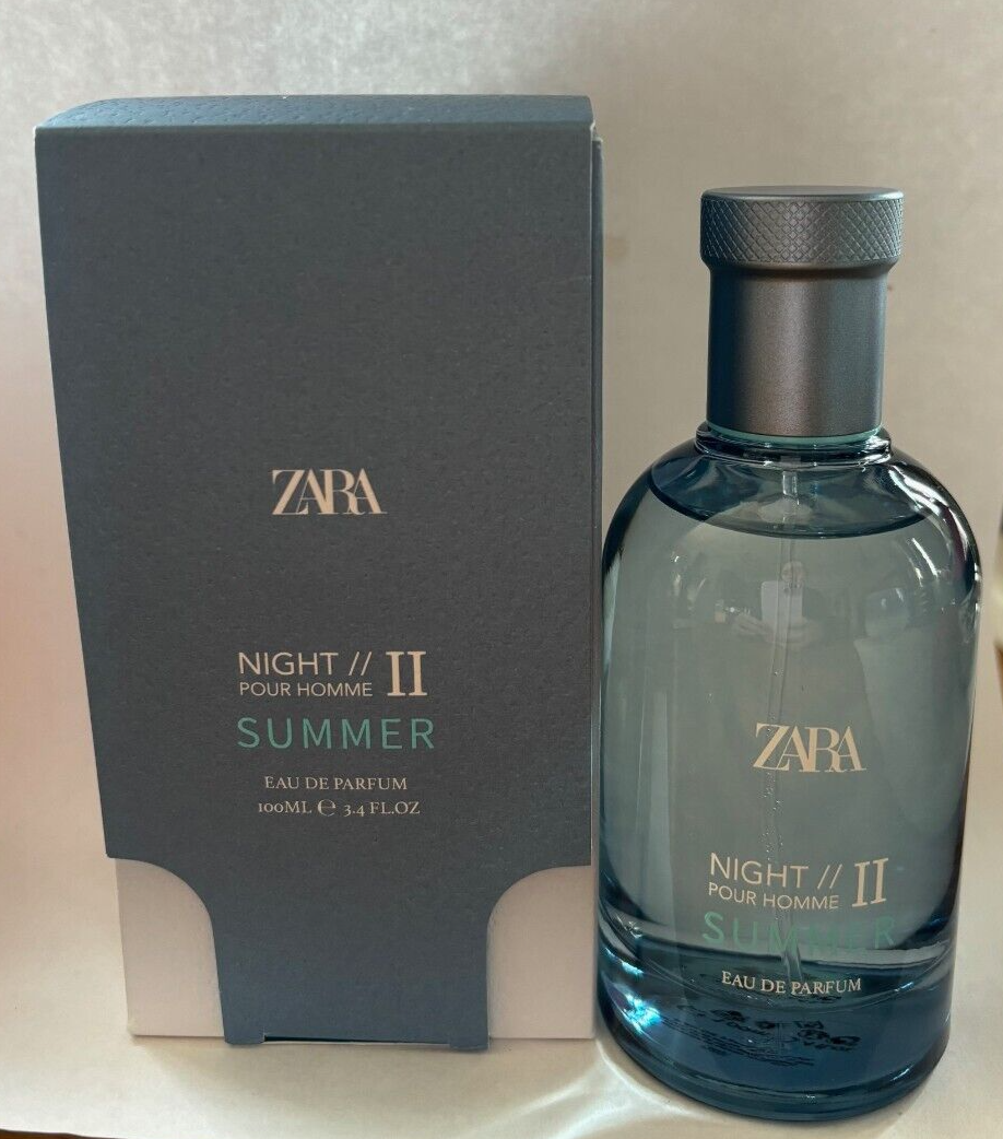 Perfume Zara Night Summer ZARA SUMMER NIGHT 11 EDP 100ML FOR MEN NEW