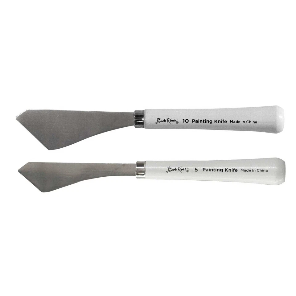 Bob Ross Artist Palette Painting Knives, 2 Sizes #5 or #10