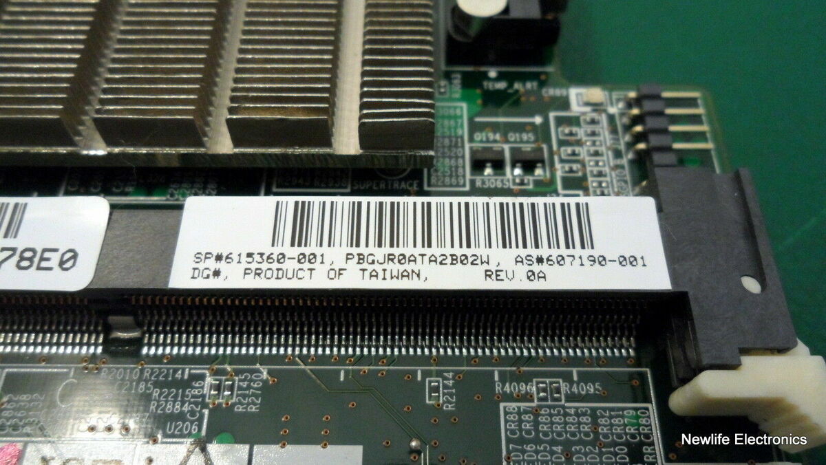 HP 615360-001 X5520 Smart Array P1210m SAS Controller 607190 HP 615360-001 X5520 Smart Array P1210m SAS Controller 607190