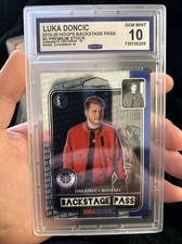 2019-20 Panini NBA Hoops - Backstage Pass Holo #3 Luka Dončić