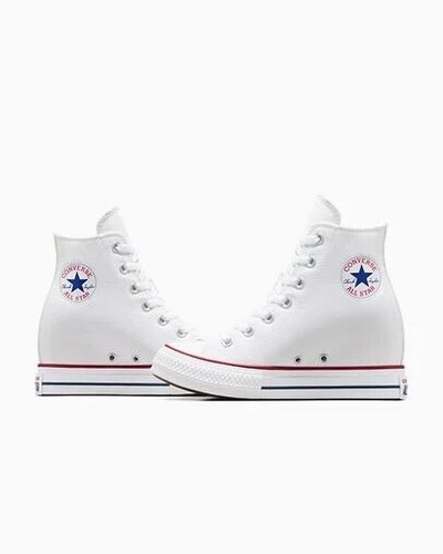 Women Converse Chuck Taylor All Star Wedge Platform Shoes Size 7 White A11908C - Picture 19 of 21