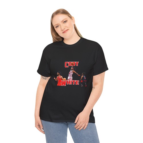 Coby White , Unisex Cotton Shirt, Sports Apparel, Gift for Him, Summer - Picture 8 of 37