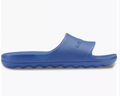 Mens Karl Lagerfeld Paris Signature Logo Pool Slide Sandals FlipFlop Size 12 NIB - Picture 3 of 14