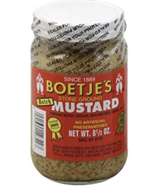 BOETJE DUTCH MUSTARD (12 COUNT) 8.5 OZ EACH2020 GOLD WINNER WORLD WIDE MUSTARD eBay