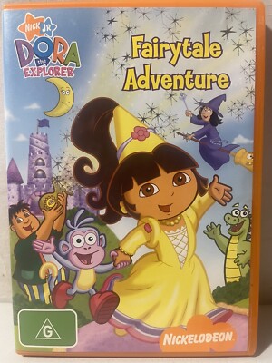 Nick JR Dora The Explorer Fairytale Adventure DVD 2007 PAL Region
