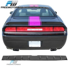 Fits 08-23 Dodge Challenger Gloss Black Shark Fin Roof Spoiler Vortex Wing