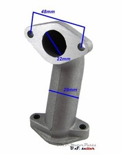 Chinese Intake Manifold For 50cc 70cc 90cc 110cc 125cc Dirt Bike Atv Go Kart