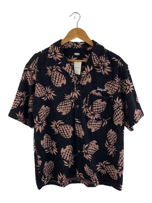 SEQUEL short sleeve shirt M polyester black total pattern sq-24ss 