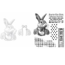 Cute Animal Rabbit Metal Cutting Dies Stamp Set DIY Scrapbooking Embossing Craft