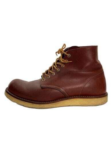 中古品　REDWING 9105 6INCH ROUND TOE BOOT Red Wing Boots 9105 6-Inch Round Toe Size 10 D Leather USA