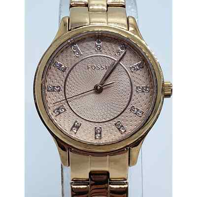 Fossil Women's Rose gold BQ1571, Working