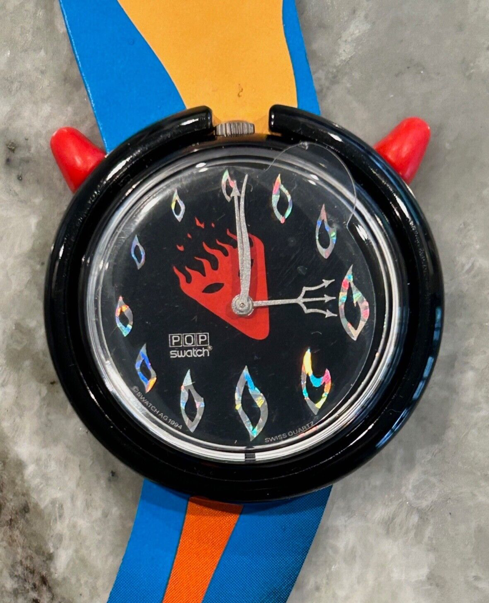 Swatch - Hot Stuff – PMB103 – Pop Swatch - 1995 - Mint Condition 