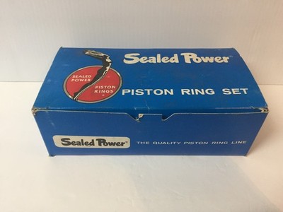 Vintage Sealed Power 9189x STD F13 Piston Ring Set -- New Old Stock in Box