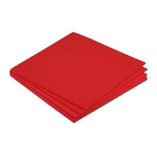 6Pcs EVA Foam Sheets Red 9.8 Inch x 9.8 Inch 3mm Thick Crafts Foam Sheets