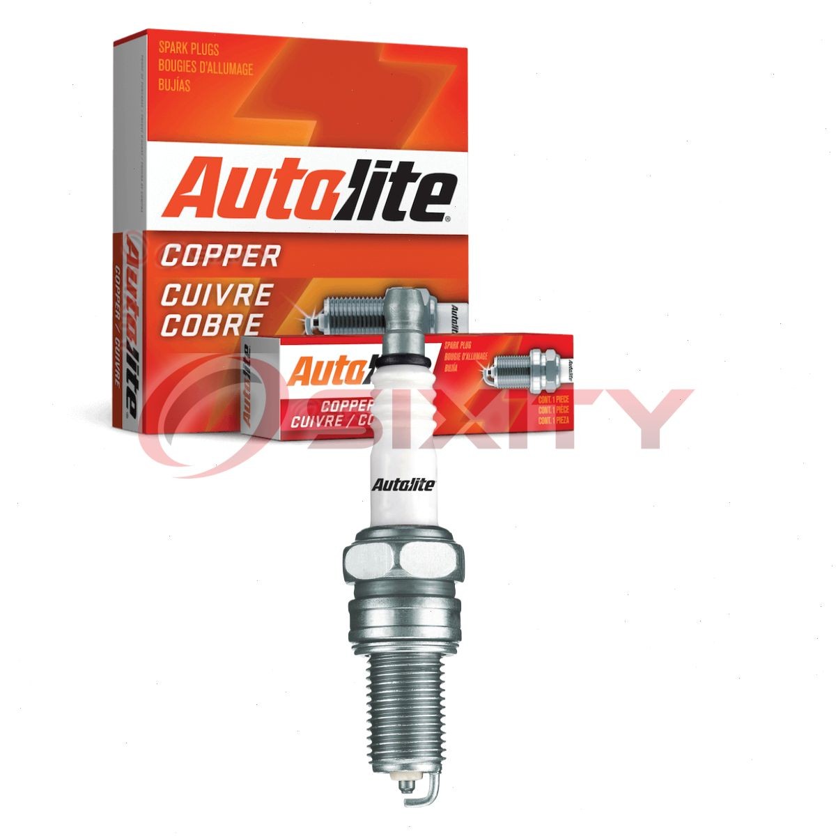 Autolite Copper Core 4162 Spark Plug for W6D 905 5329 4108 1230 Ignition jw
