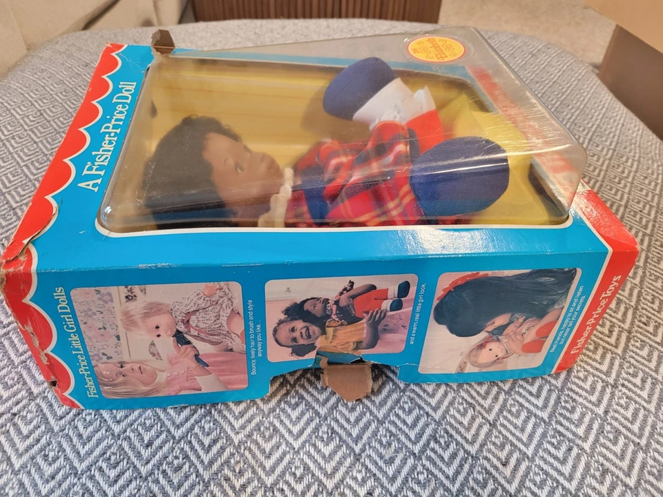 Muñeca Fisher Price Elizabeth #205 Muñeca Lapsitter De Colección Nueva En Caja 1973...LEER Foto 4 de 4