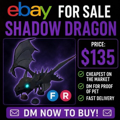 Adopt Me Shadow Dragon