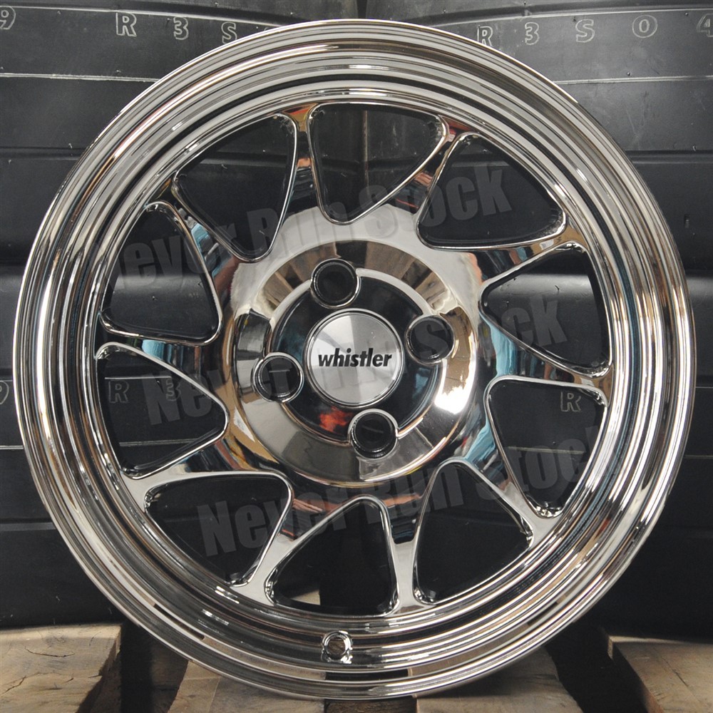 15インチホイール　Whistler SK1 Chrome - Whistler Wheels