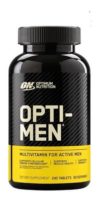 Optimum Nutrition Opti-Men Multivitamin 240 Tablets for Active Men New