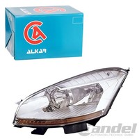 Alkar H7/H1 Scheinwerfer +LWR-MOTOR Rechts Passend FüR CitroËN C4 | 2742855