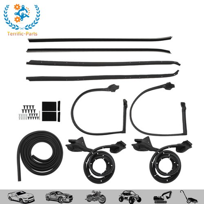 #ad Suitable For 1970 1981 Pontiac Firebird Window Outer Pressure StripSeal 9pcs $141.33
