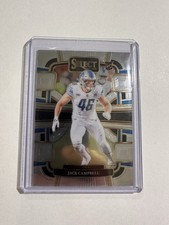 Panini Select 2023 Concourse Jack Campbell Rookie #33 Detroit Lions Football
