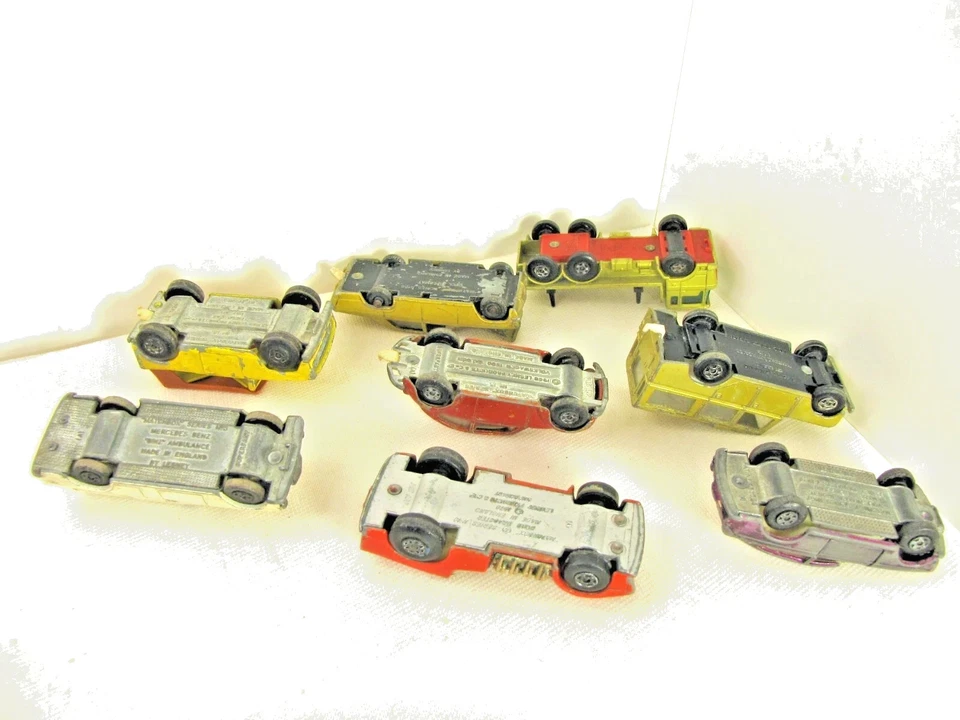 Lotto 8 automobiline cars toy matchbox n 3 12 15 18 36 49 58 67 Lesney superfast - Immagine 3 di 4