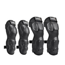 New Motorcycle Knee Pads Elbow Breathable Racing Off-Road Outdoor Sport Knee Set