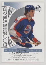 2017-18 SP Authentic Rookie Year Milestones Dale Hawerchuk #RYM-DH HOF 1hs9