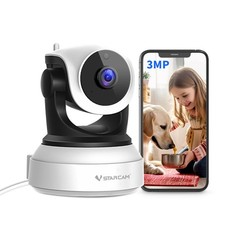 Cameras for Home Security Indoor, 2K with 360  Rotation, Human/Motion Detecti...