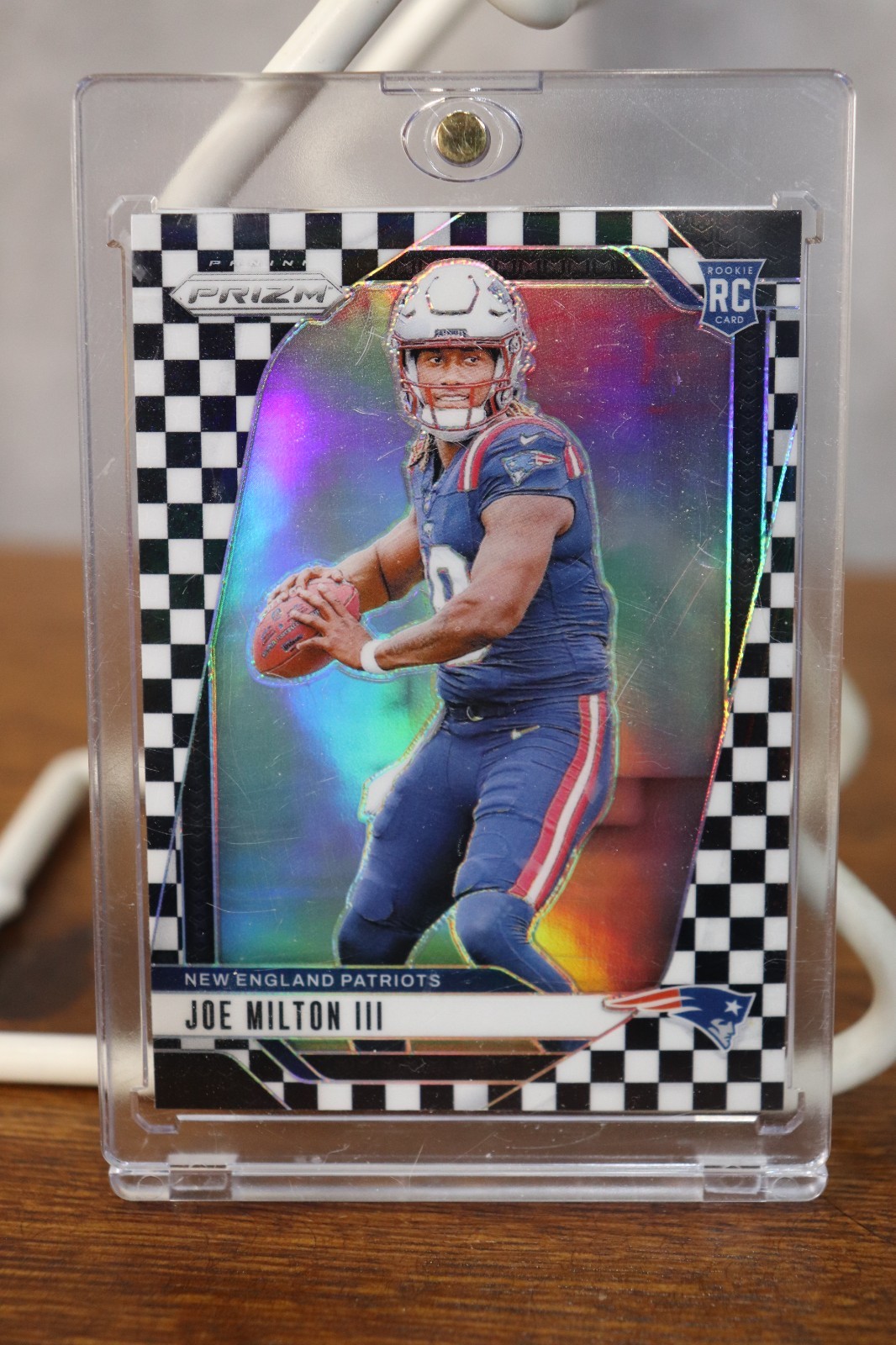 2024 Panini Prizm Joe Milton III Rookie Card NEw England Patriots No. 354