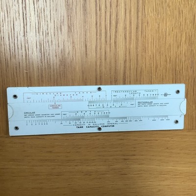 TANKKAPAZITÄT COMPUTER RECHNER S129 Made in Weymouth B-R-L S129