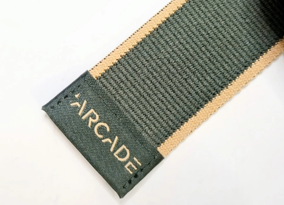 Arcade Performance Stretch Belt Color: Carto Ivy Green / Sand One Size up to 40" - Image 4 of 4