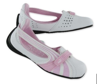 PUMA Espera III Dazzle Mädchen Ballerinas Gr. 20 Kinder Schuhe Freizeit Slipper