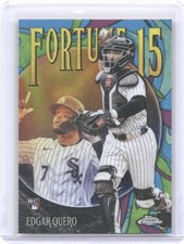2025 Topps Chrome Update Series - Fortune 15 Edgar Quero #F15-22 (RC)