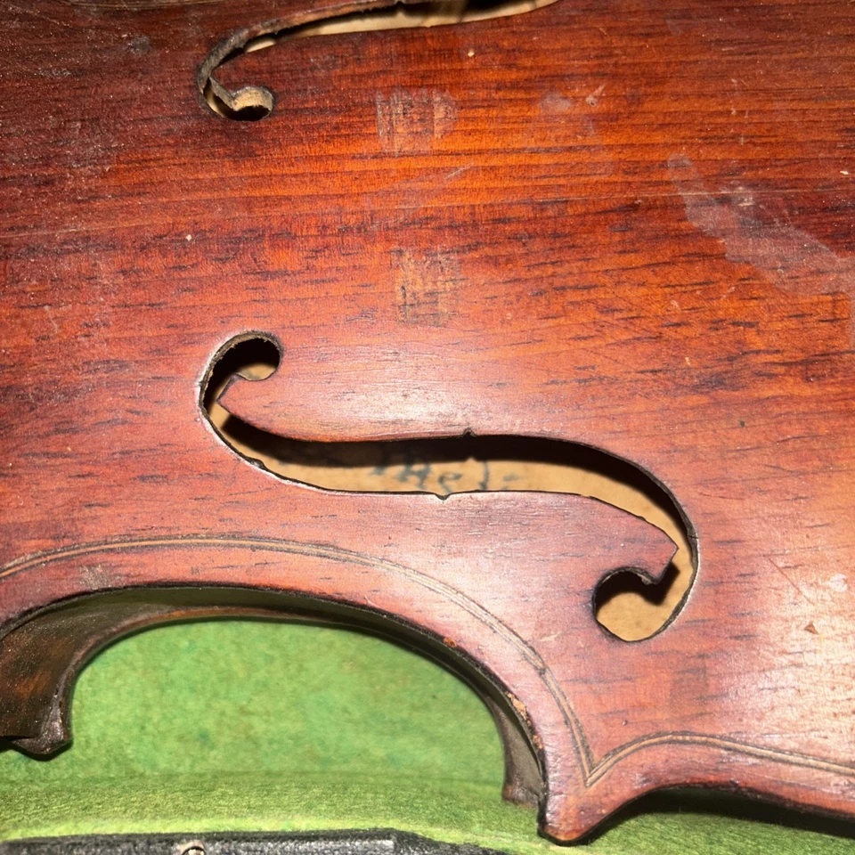 古董小提琴 Lee Maliza 制作日期 1926 年 8 月 4 日献给 Pauline Sander — 第 2/4 张图片