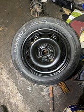 2018 SKODA RAPID S TSI 1.2 PETROL MK1 5DRS 15" SPARE STEEL WHEEL 185/60R15