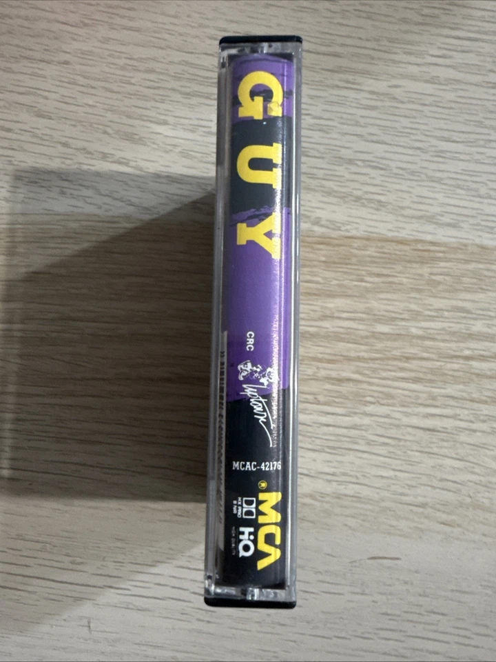 Guy Self-Titled 1988 Cassette Tape Uptown MCA Teddy Riley R&B New Jack Swing Foto 2 de 4