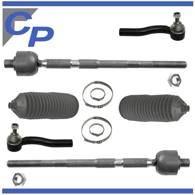 2 Spurstangenkopf 2 Axialgelenk 2 Manschette vorne für Fiat 500 für Ford KA