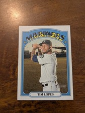 2021 Topps Heritage #467 Tim Lopes Flip Stock