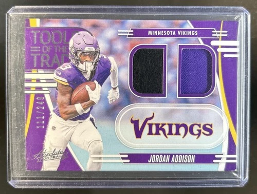 2025 Panini Absolute Jordan Addison Double (RAW)