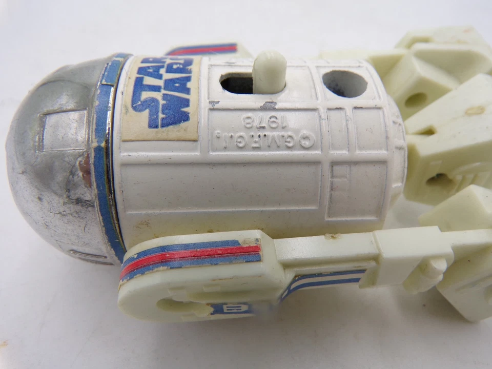 Chogokin anos 70 Takara Japão exclusivo disparo de mísseis fundidos Star Wars R2-D2 - Imagem 4 de 4