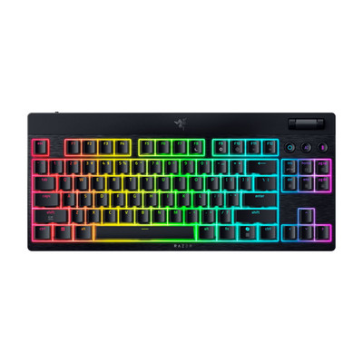 New Razer BlackWidow V4 Low-profile HyperSpeed Wireless Gaming Keyboard Black...