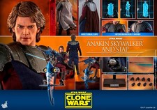 Hot Toys TMS020 Special Edition Star Wars 1 6 Anakin Skywalker Figure And Stap