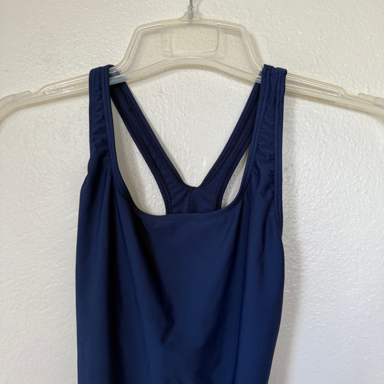 Speedo Women's Solid Super Proback One Piece Blue… - image 4