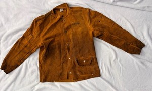 Radnor 100% Leather Welding Jacket Size XL Item # 3280 & Welding Rod Holder