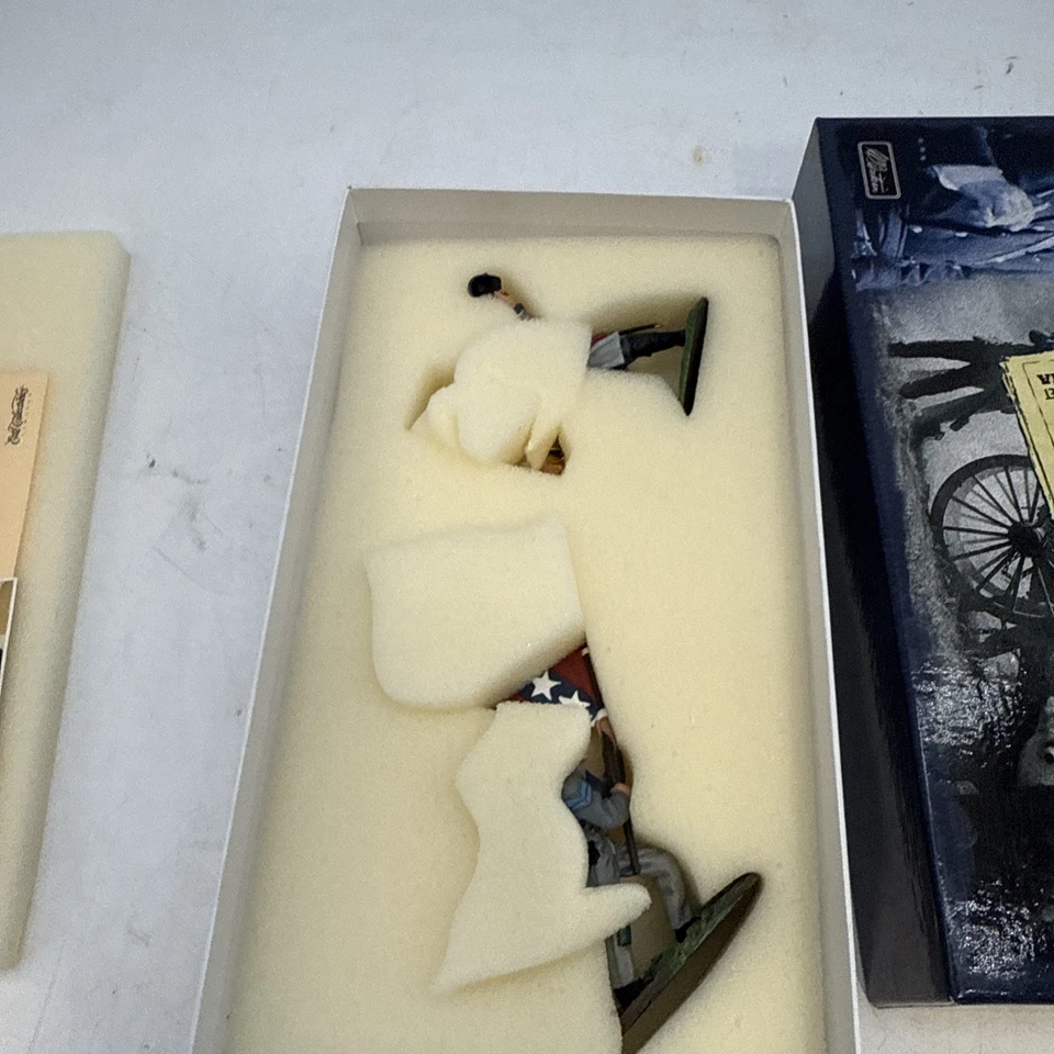 Британский 1970 теперь игрушечный солдатик набор # 17111 Confederate Command набор 57 Th Virginia - Изображение 4 из 4