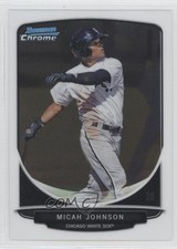 2013 Bowman Prospects Chrome Micah Johnson #BCP44 1b3