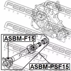 KREUZGELENK KARDANWELLE FEBEST ASBM-F15 V FÜR BMW X5,X6,E70,E72 3L,4.4L,4.8L - Image 3 of 4